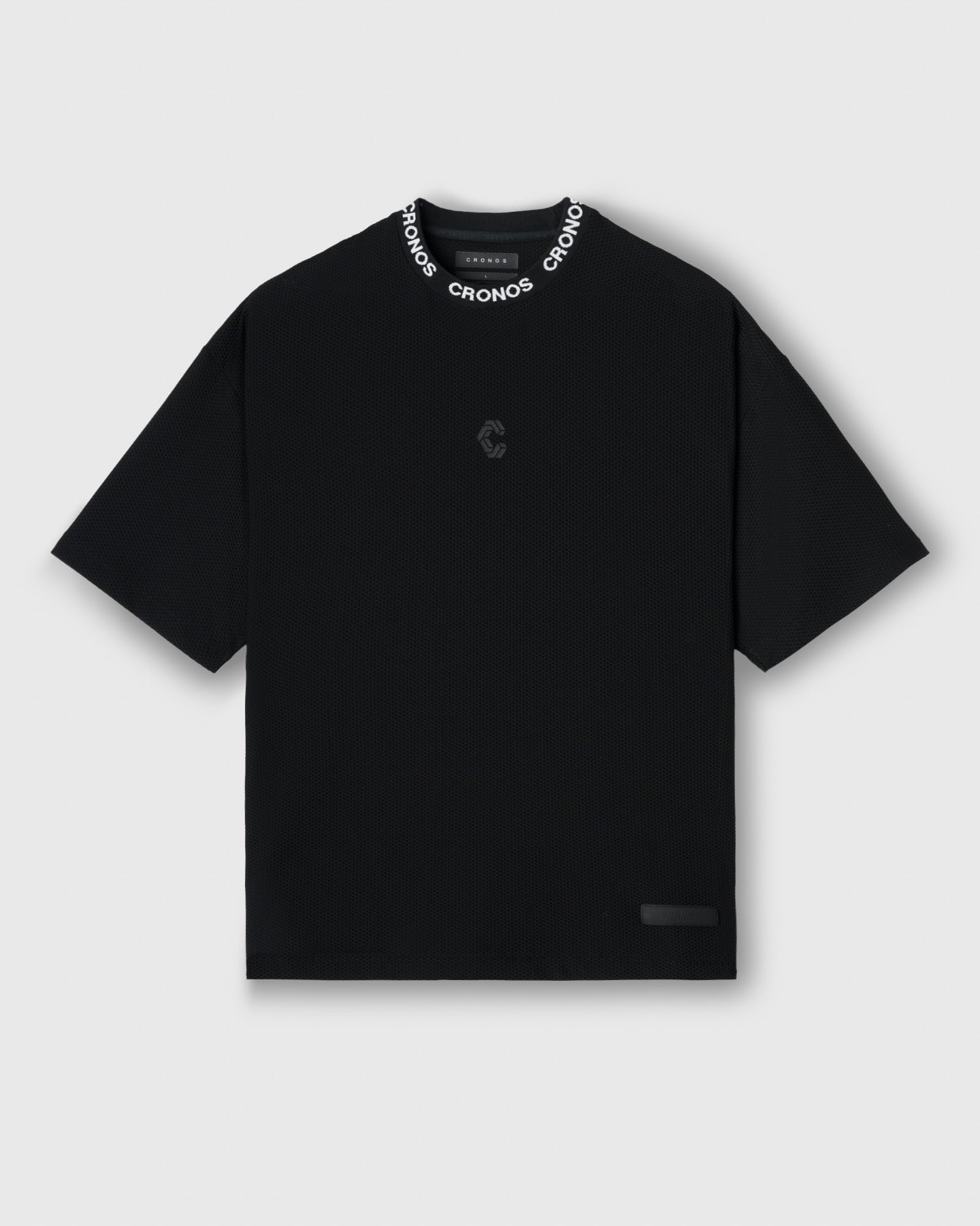 CRONOS 3D AIR MESH S/S TEE【BLACK】