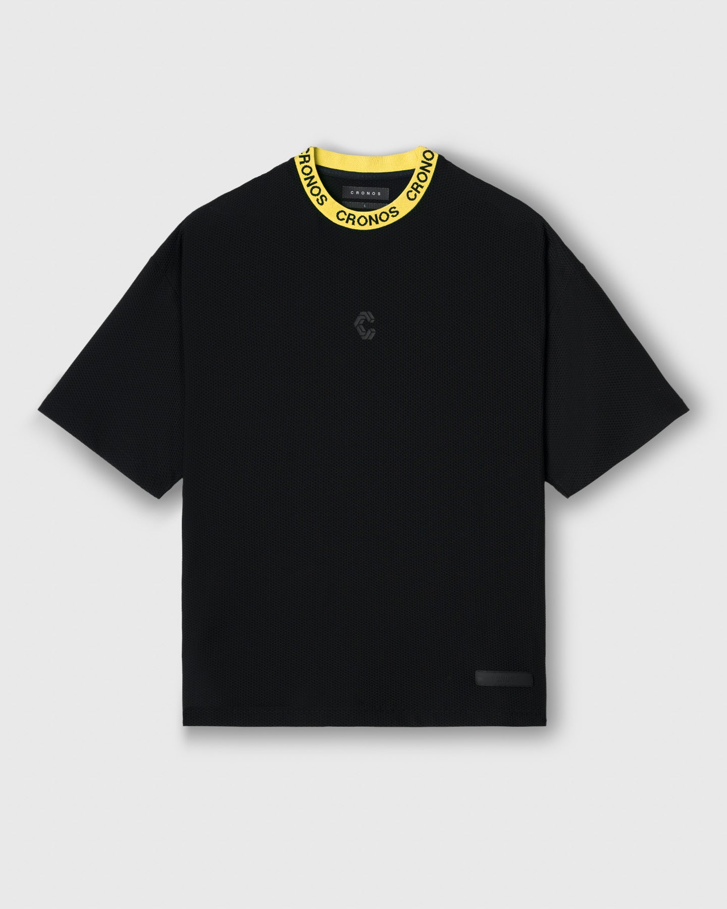 CRONOS 3D AIR MESH S/S TEE【BLACK×YELLOW】