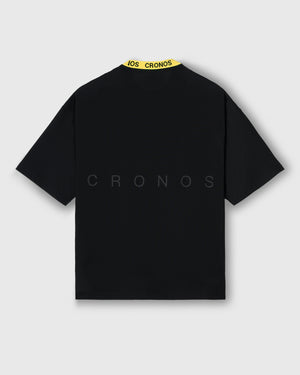 CRONOS 3D AIR MESH S/S TEE【BLACK×YELLOW】