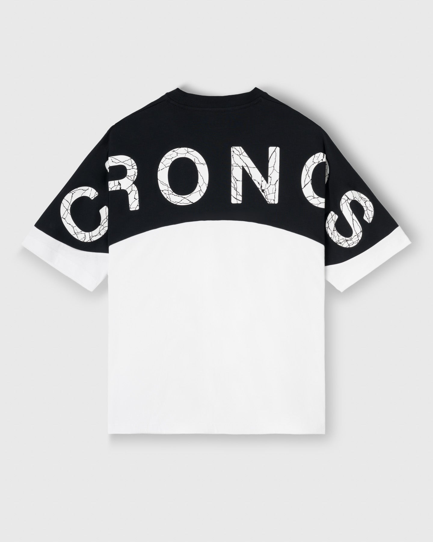 CRONOS BACK LOGO DOLMAN S/S TEE【BLACK×WHITE】