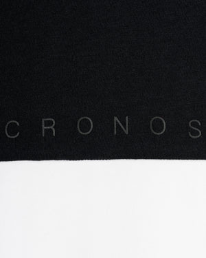 CRONOS BACK LOGO DOLMAN S/S TEE【BLACK×WHITE】