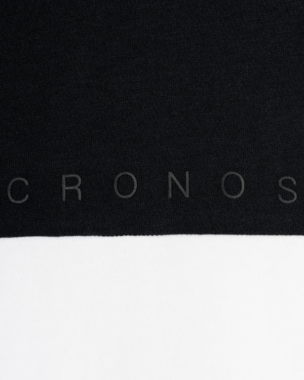 CRONOS BACK LOGO DOLMAN S/S TEE【BLACK×WHITE】