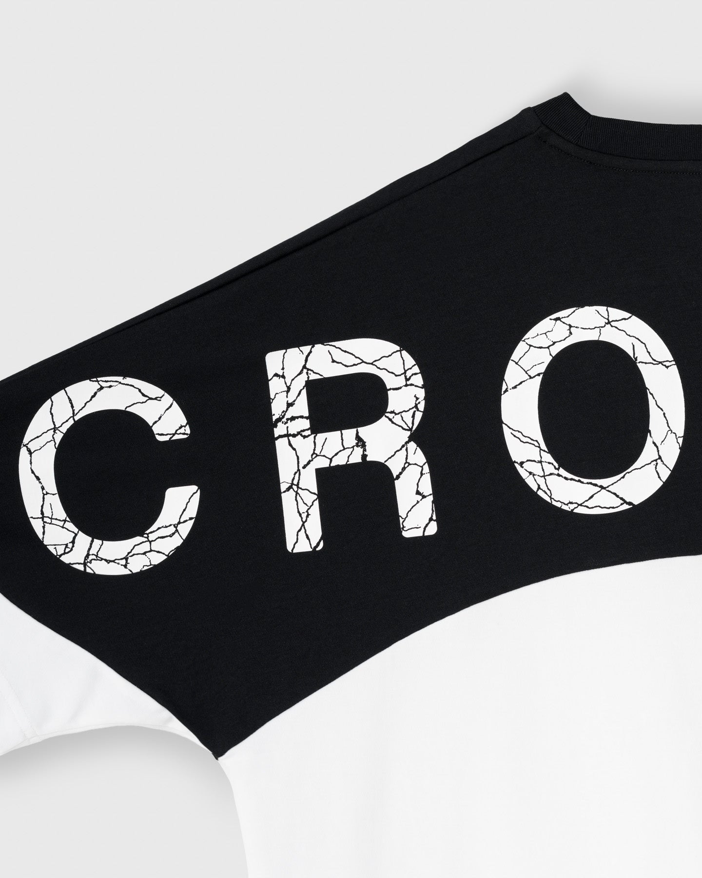 CRONOS BACK LOGO DOLMAN S/S TEE【BLACK×WHITE】