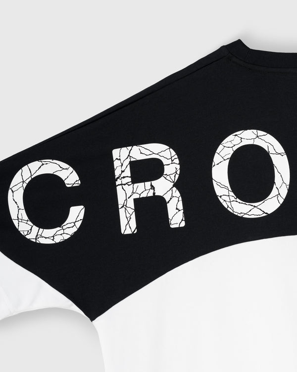 CRONOS BACK LOGO DOLMAN S/S TEE【BLACK×WHITE】