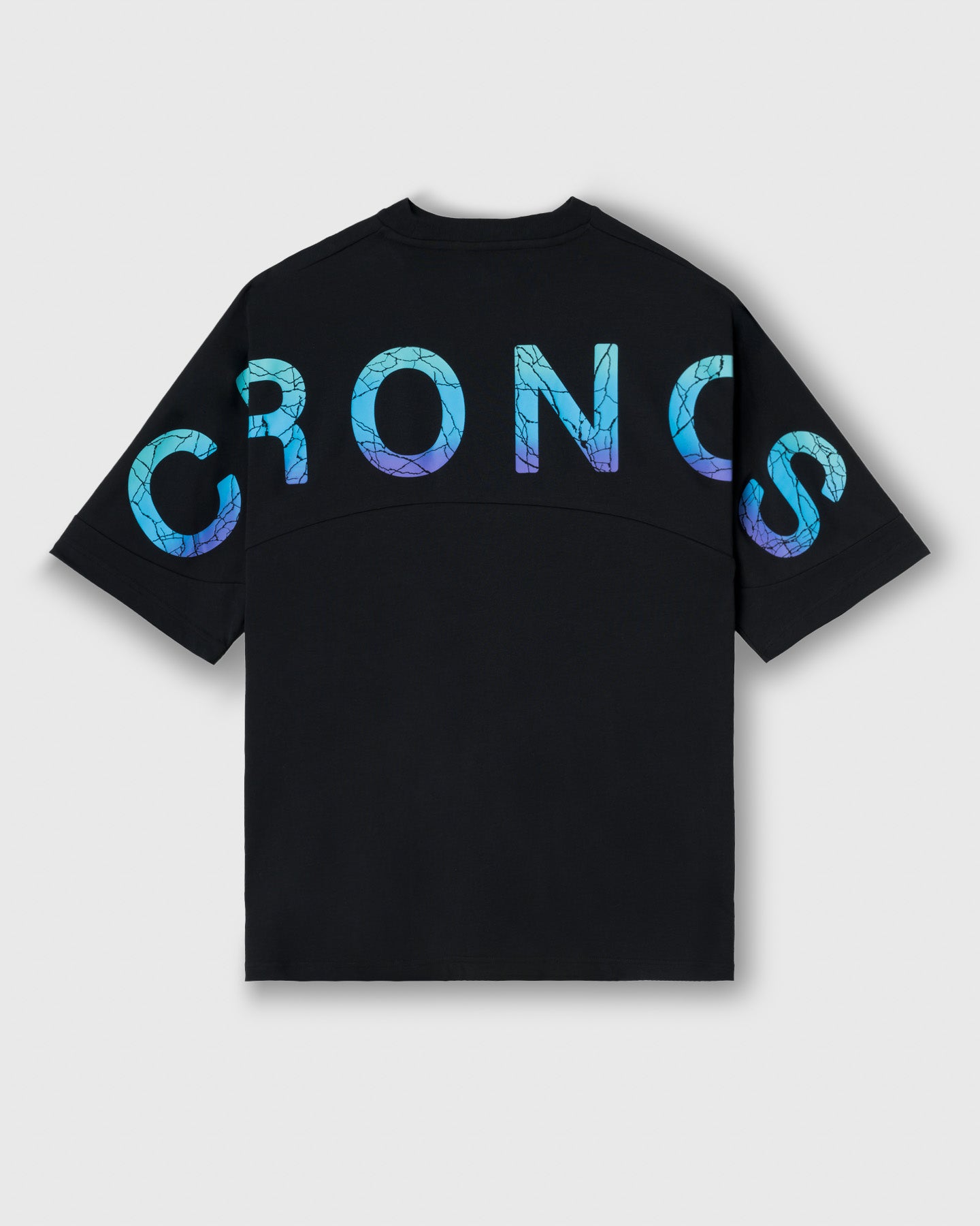 CRONOS BACK LOGO DOLMAN S/S TEE【BLACK×T.BLUE】