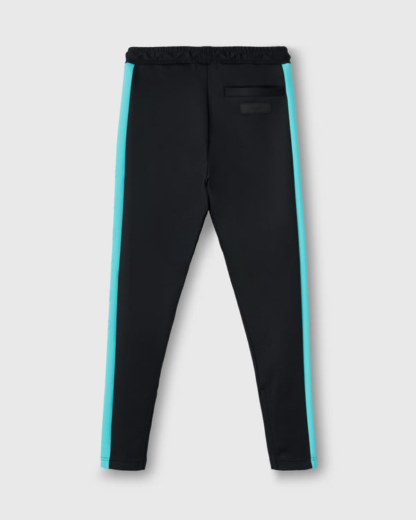 CRONOS RACING SKINNY PANTS【BLACK×T.BLUE】