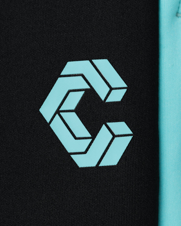 CRONOS RACING SKINNY PANTS【BLACK×T.BLUE】