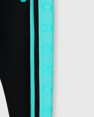 CRONOS RACING SKINNY PANTS【BLACK×T.BLUE】