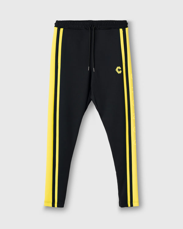CRONOS RACING SKINNY PANTS【BLACK×YELLOW】