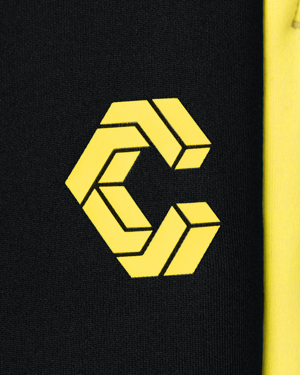 CRONOS RACING SKINNY PANTS【BLACK×YELLOW】