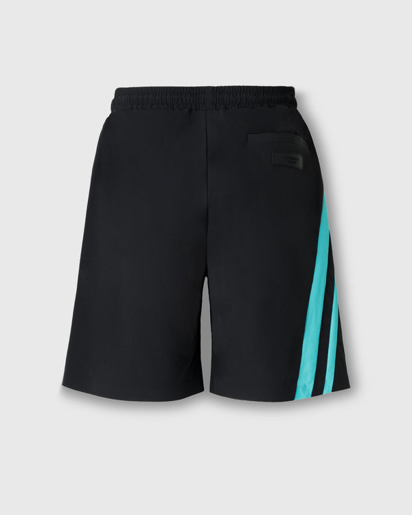 CRONOS SLASH LINE SHORTS【BLACK×T.BLUE】