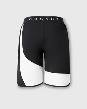 CRONOS ACCEL COMPETITION SHORTS【BLACK×WHITE】