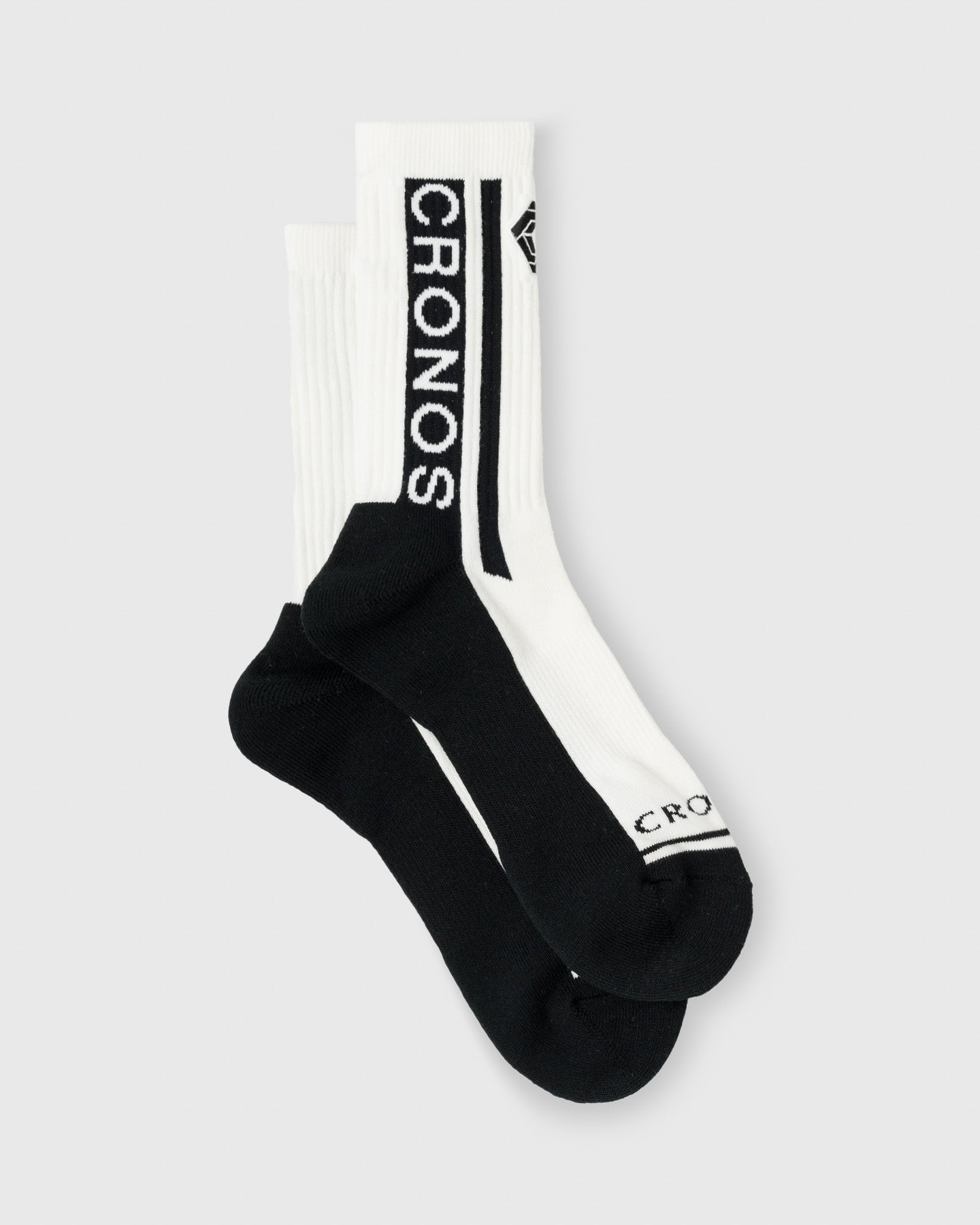 CRONOS GRAPHIC SOCKS【WHITE】