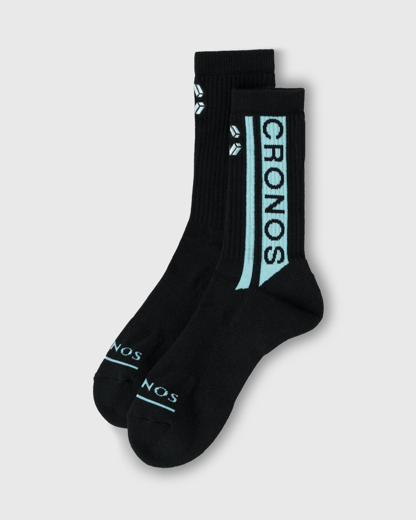 CRONOS GRAPHIC SOCKS【BLACK×BLUE】