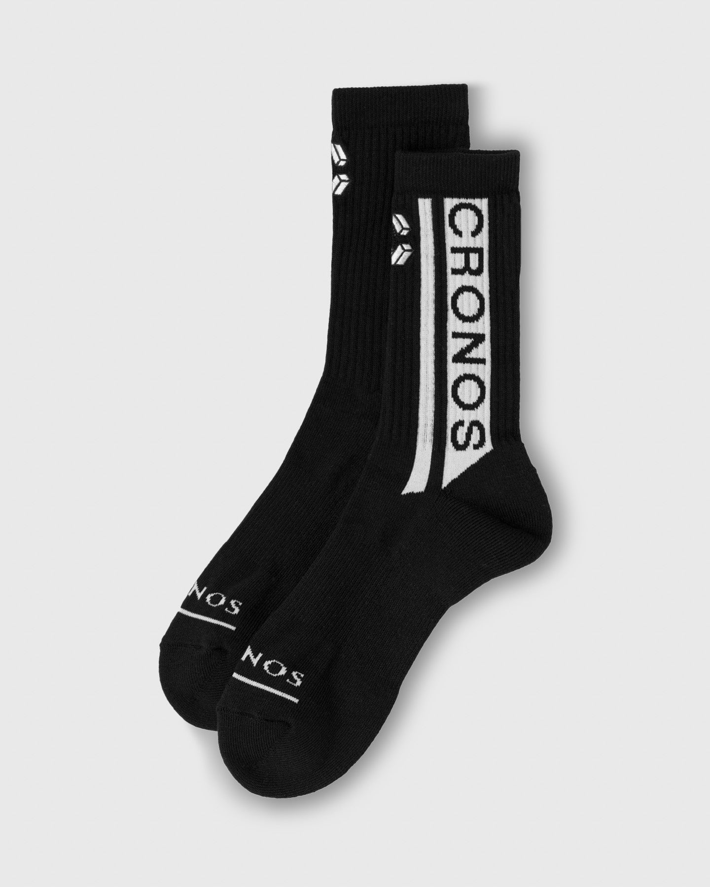 CRONOS GRAPHIC SOCKS【BLACK×WHITE】