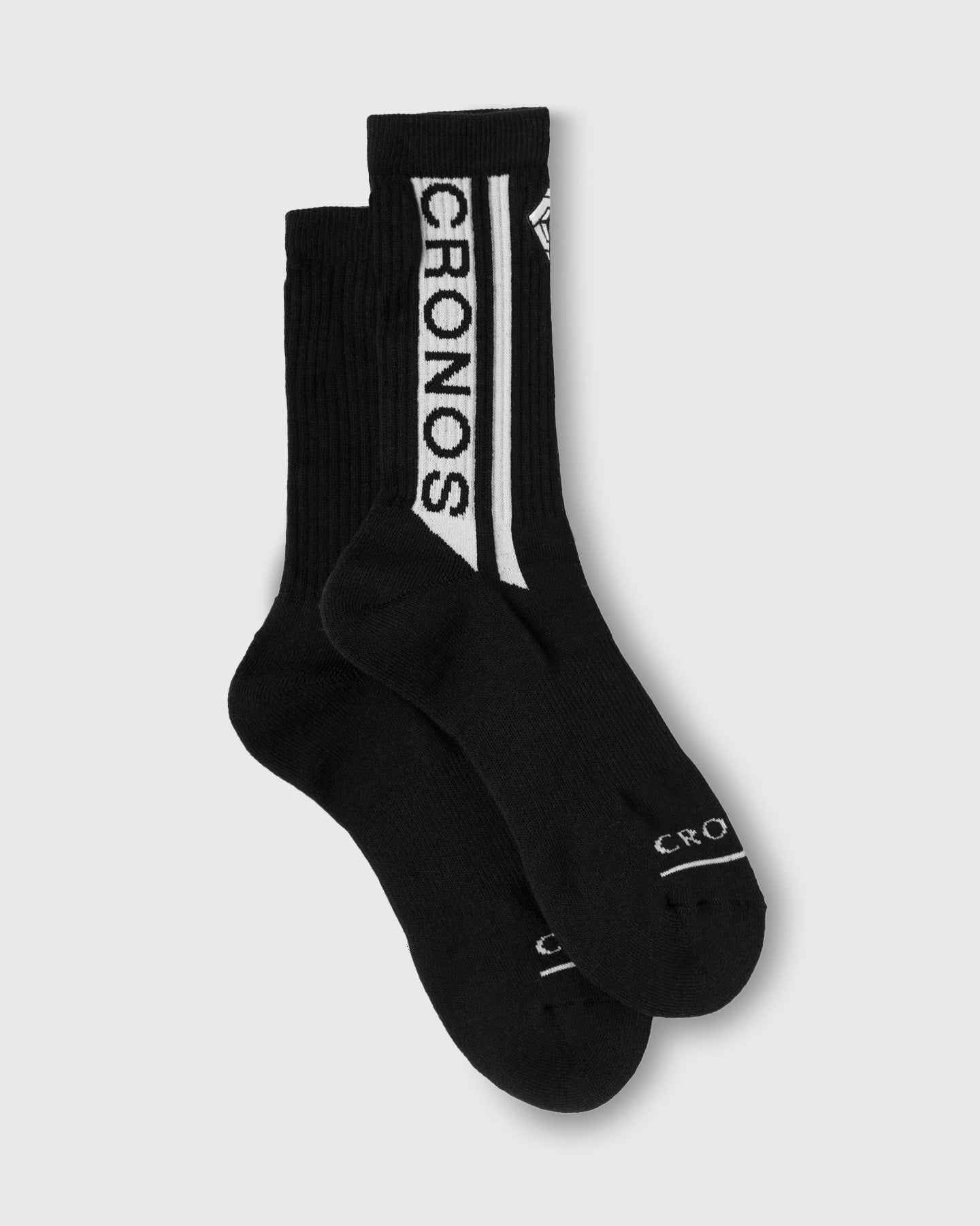 初期CRONOS 下だけ CRONOS GRAPHIC SOCKS【BLACK×WHITE】