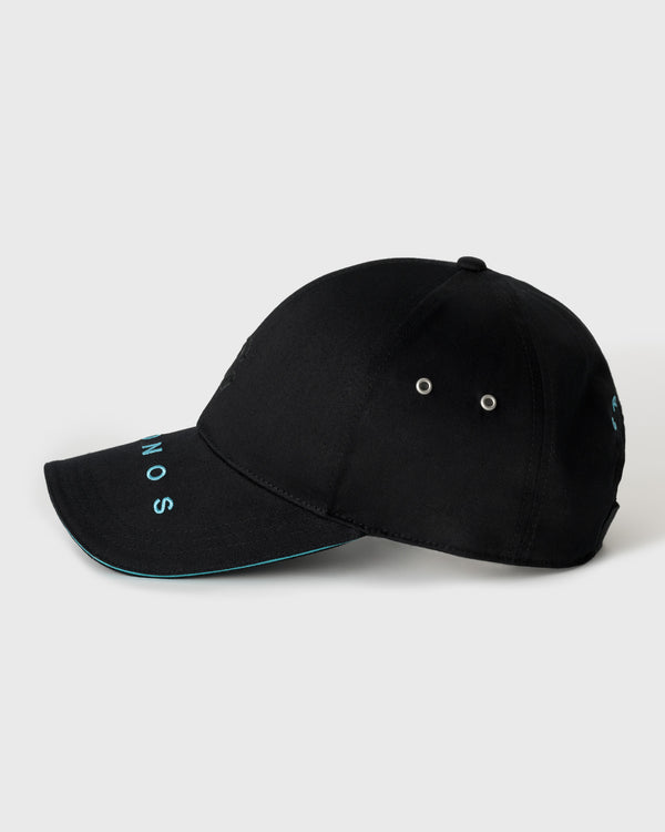 CRONOS OUTLINE CAP [BLACK x T.BLUE]