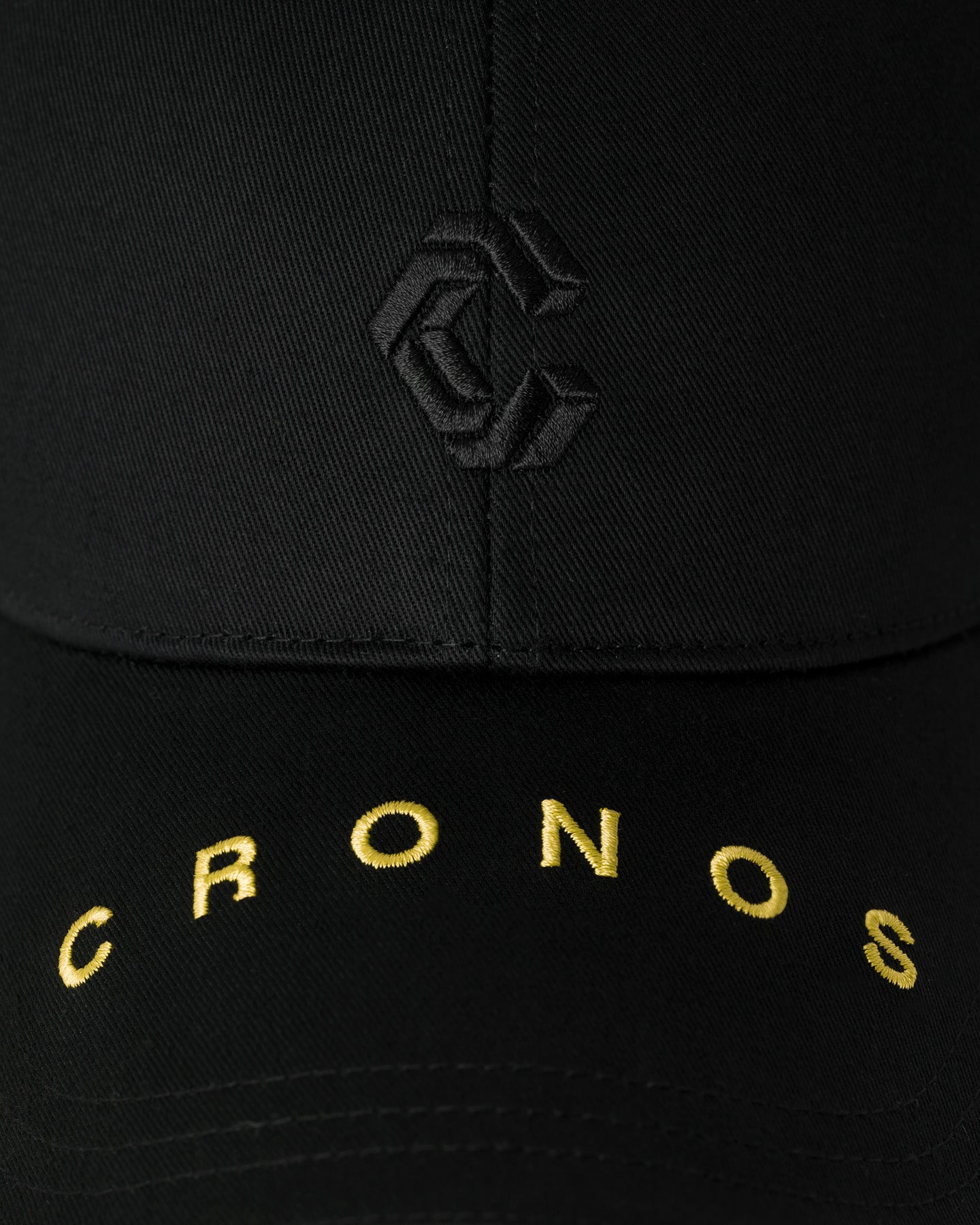 CRONOS OUTLINE CAP【BLACK×YELLOW】