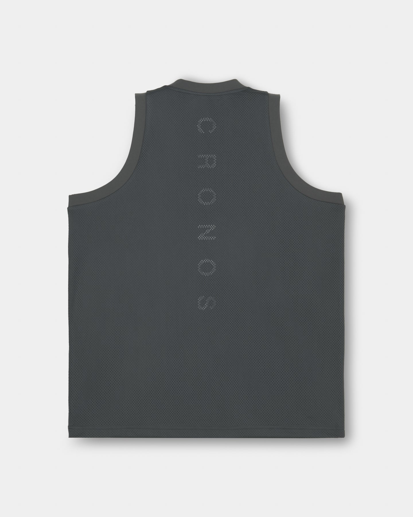 CRONOS × MASATO MESH LAYERED SLEEVELESS【D.GRAY】
