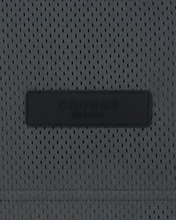 CRONOS × MASATO MESH LAYERED SLEEVELESS【D.GRAY】