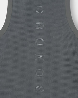 CRONOS × MASATO MESH LAYERED SLEEVELESS【D.GRAY】