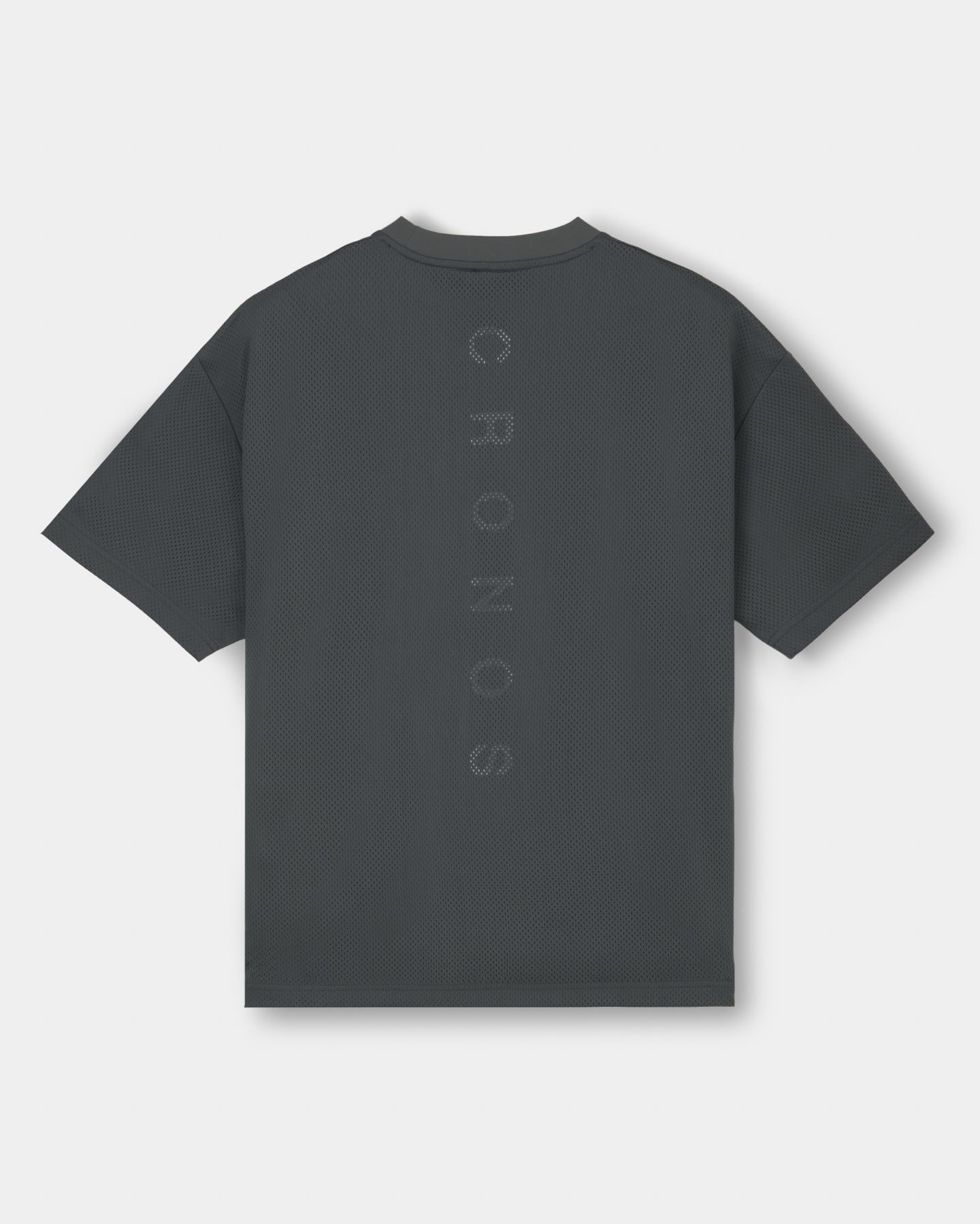 CRONOS × MASATO MESH LAYERED S/S TEE【D.GRAY】