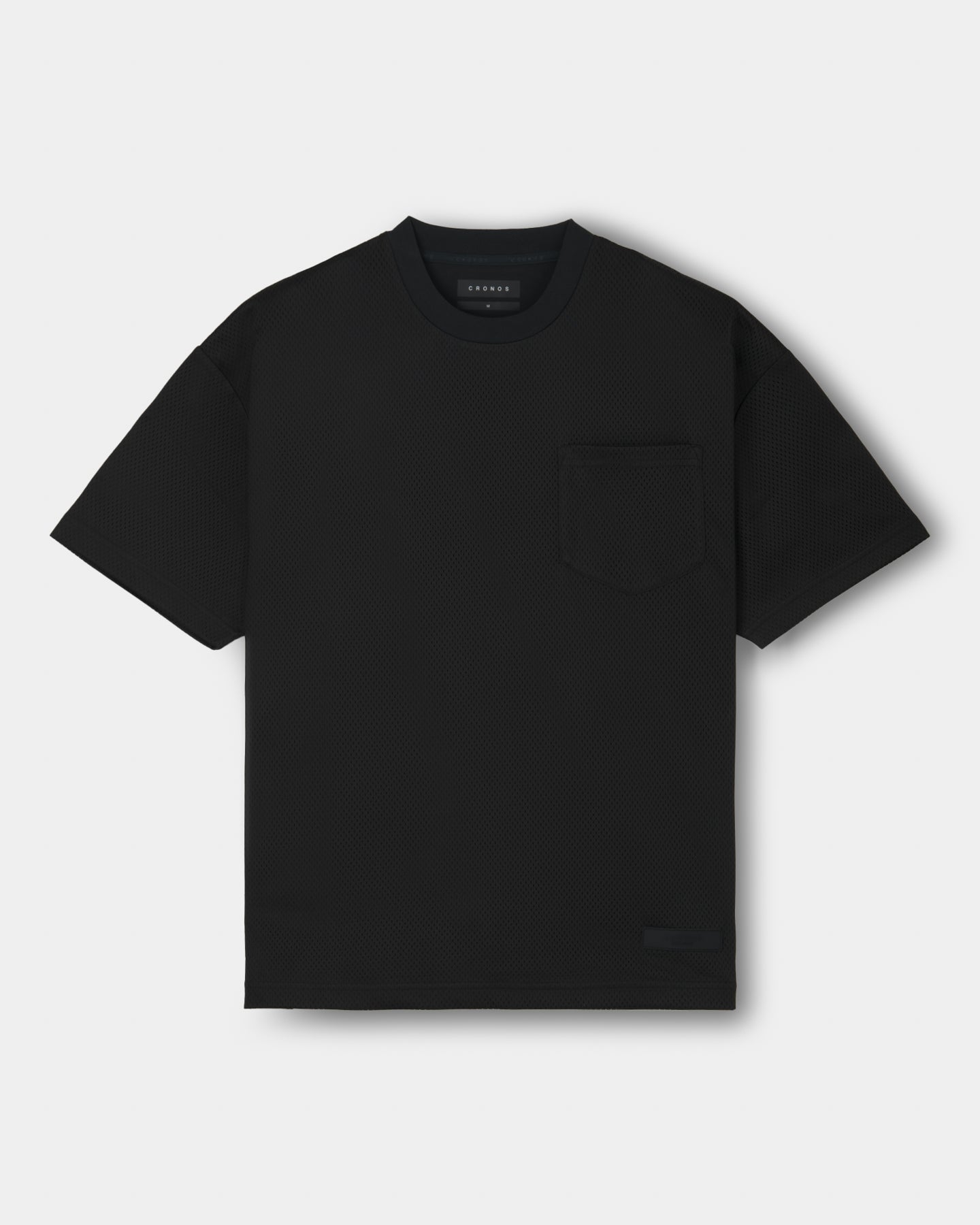 CRONOS × MASATO MESH LAYERED S/S TEE【BLACK】