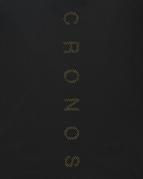 CRONOS × MASATO MESH LAYERED S/S TEE【BLACK】