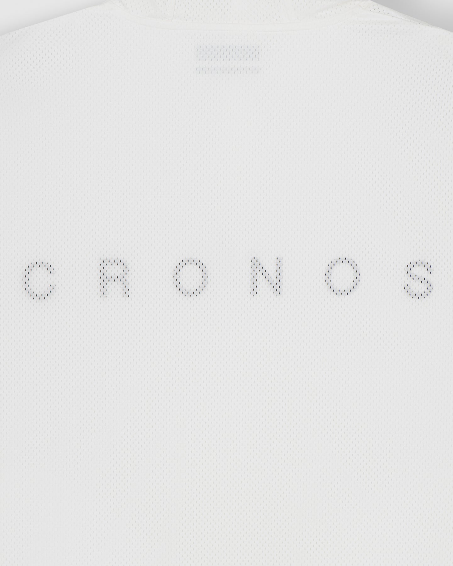 CRONOS × MASATO MESH LAYERED HOODIE【WHITE】