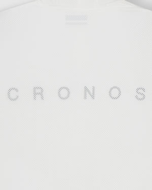 CRONOS × MASATO MESH LAYERED HOODIE【WHITE】