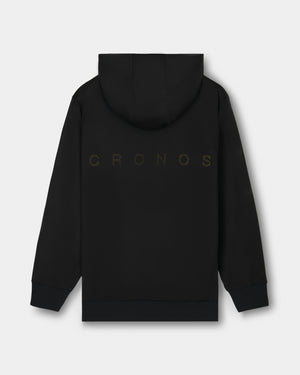 CRONOS × MASATO MESH LAYERED HOODIE【BLACK×YELLOW】