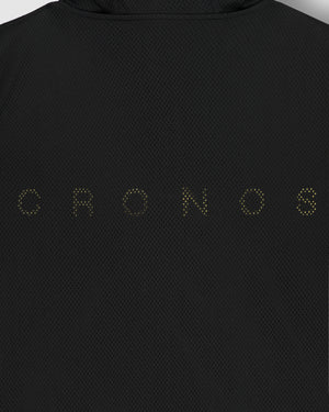 CRONOS × MASATO MESH LAYERED HOODIE【BLACK×YELLOW】