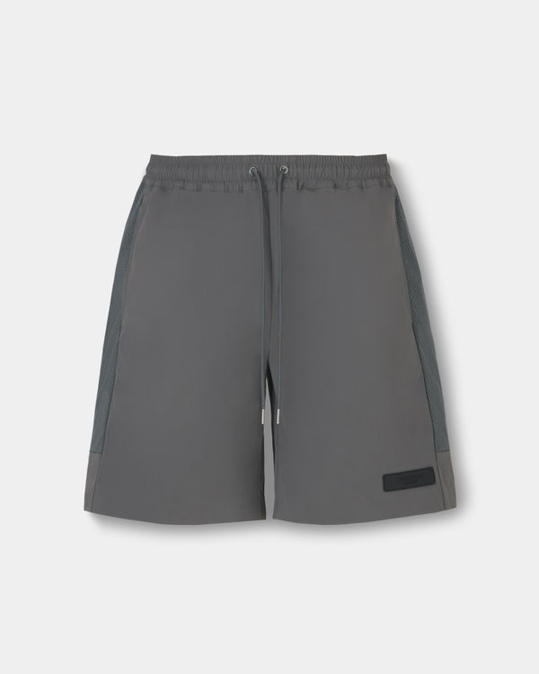 CRONOS × MASATO MESH PANEL SHORTS【D.GRAY】