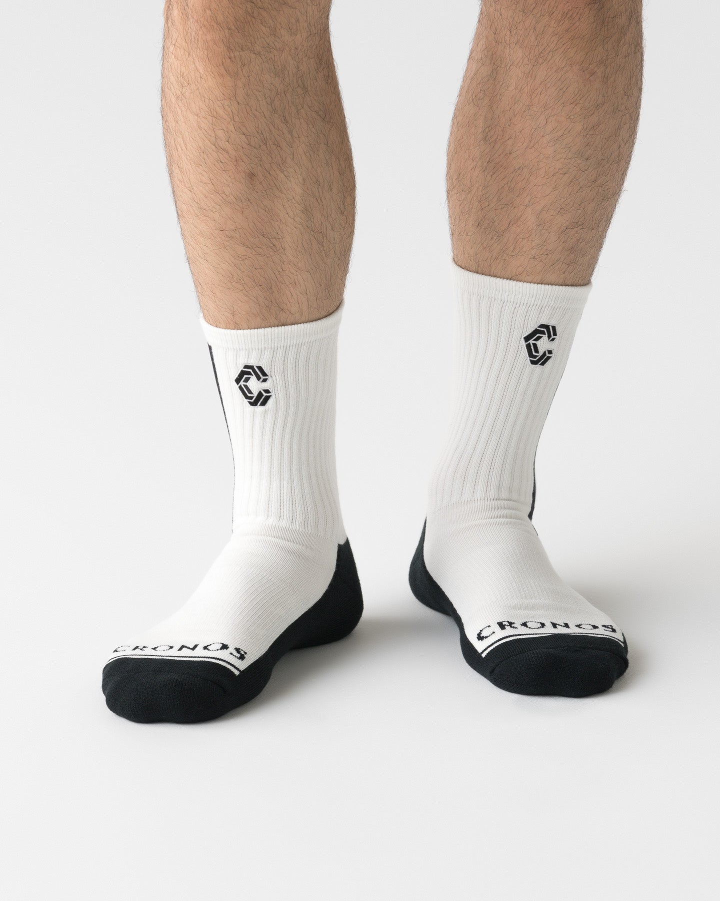 CRONOS GRAPHIC SOCKS【WHITE】