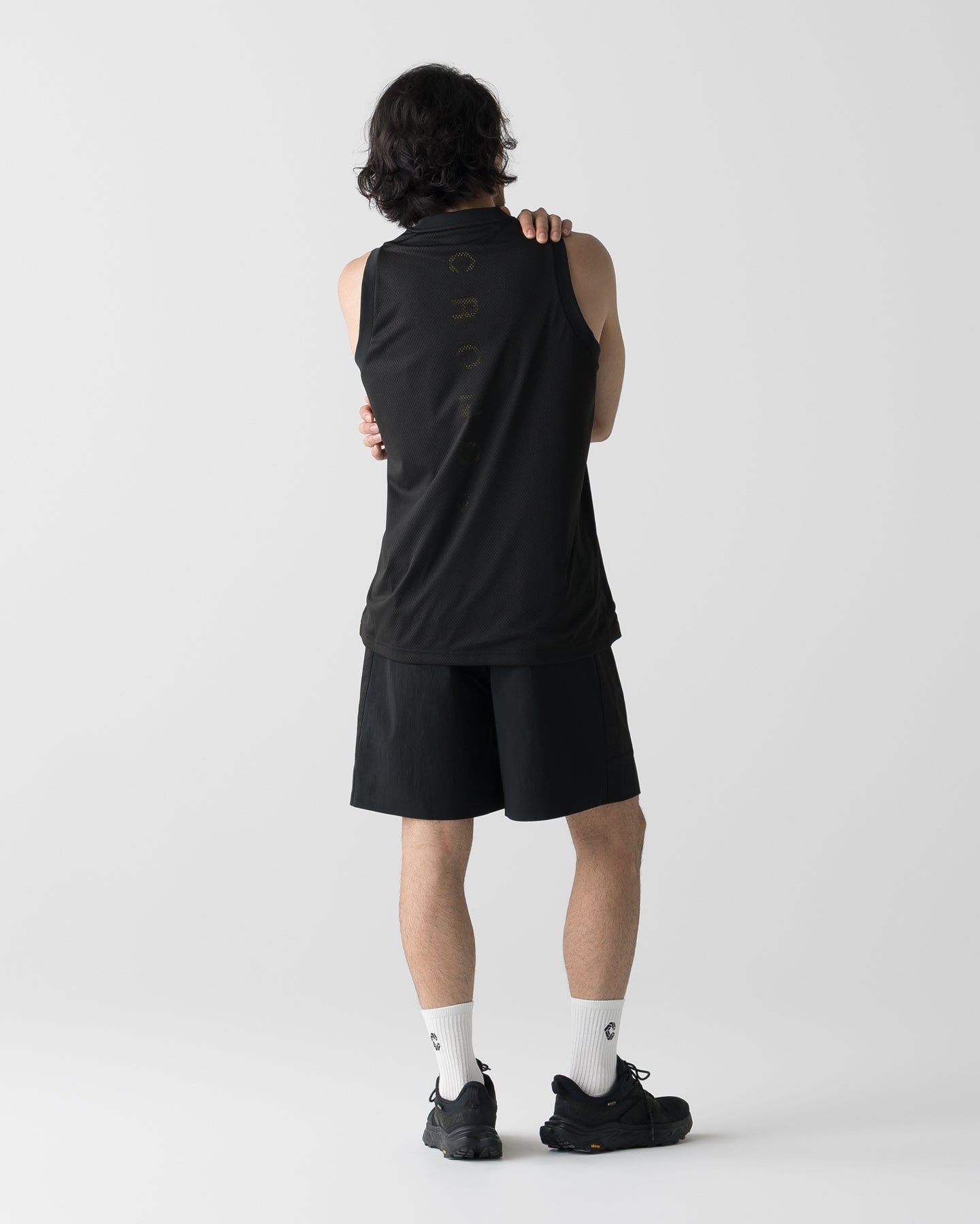 CRONOS クロノス　さくさくさん専用 CRONOS × MASATO MESH PANEL SHORTS【BLACK×YELLOW】