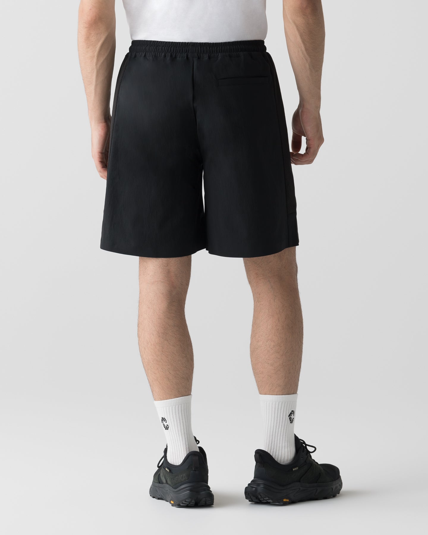 CRONOS × MASATO MESH PANEL SHORTS【BLACK×YELLOW】