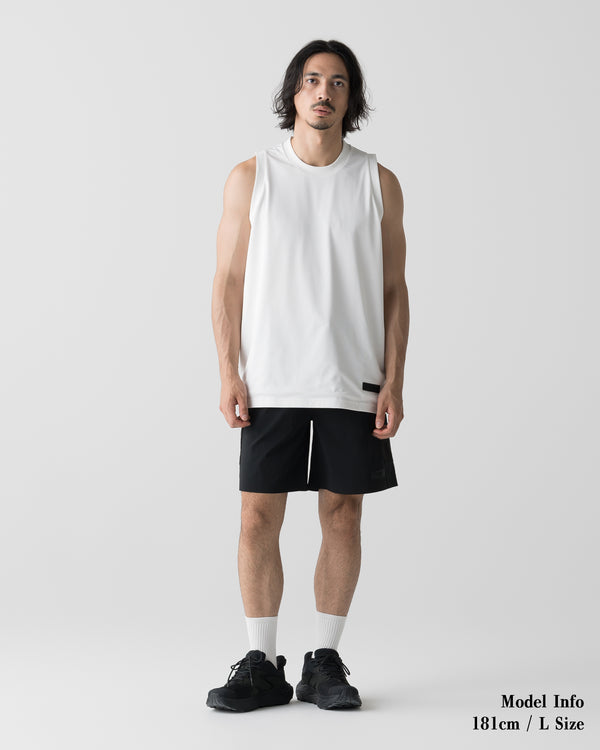 CRONOS × MASATO MESH LAYERED SLEEVELESS【WHITE】