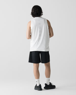 CRONOS × MASATO MESH LAYERED SLEEVELESS【WHITE】