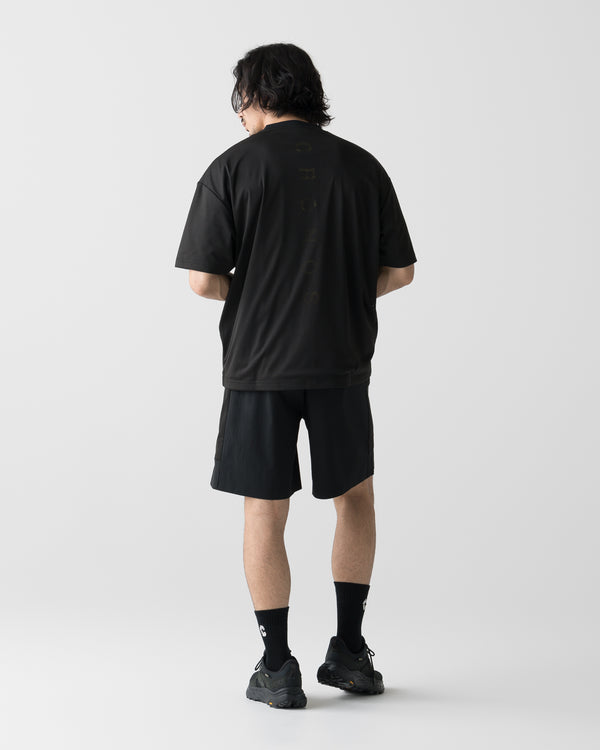 CRONOS × MASATO MESH PANEL SHORTS【BLACK×YELLOW】