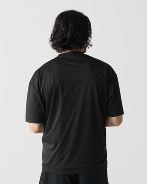 CRONOS × MASATO MESH LAYERED S/S TEE【BLACK】