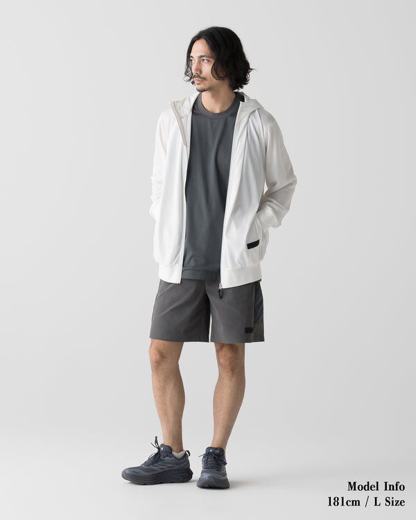 CRONOS × MASATO MESH PANEL SHORTS【D.GRAY】
