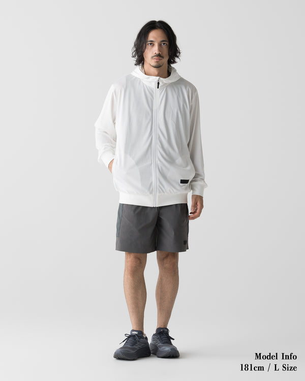 CRONOS × MASATO MESH PANEL SHORTS【D.GRAY】