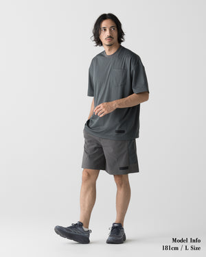 CRONOS × MASATO MESH PANEL SHORTS【D.GRAY】