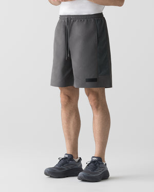 CRONOS × MASATO MESH PANEL SHORTS【D.GRAY】