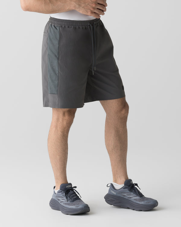 CRONOS × MASATO MESH PANEL SHORTS【D.GRAY】