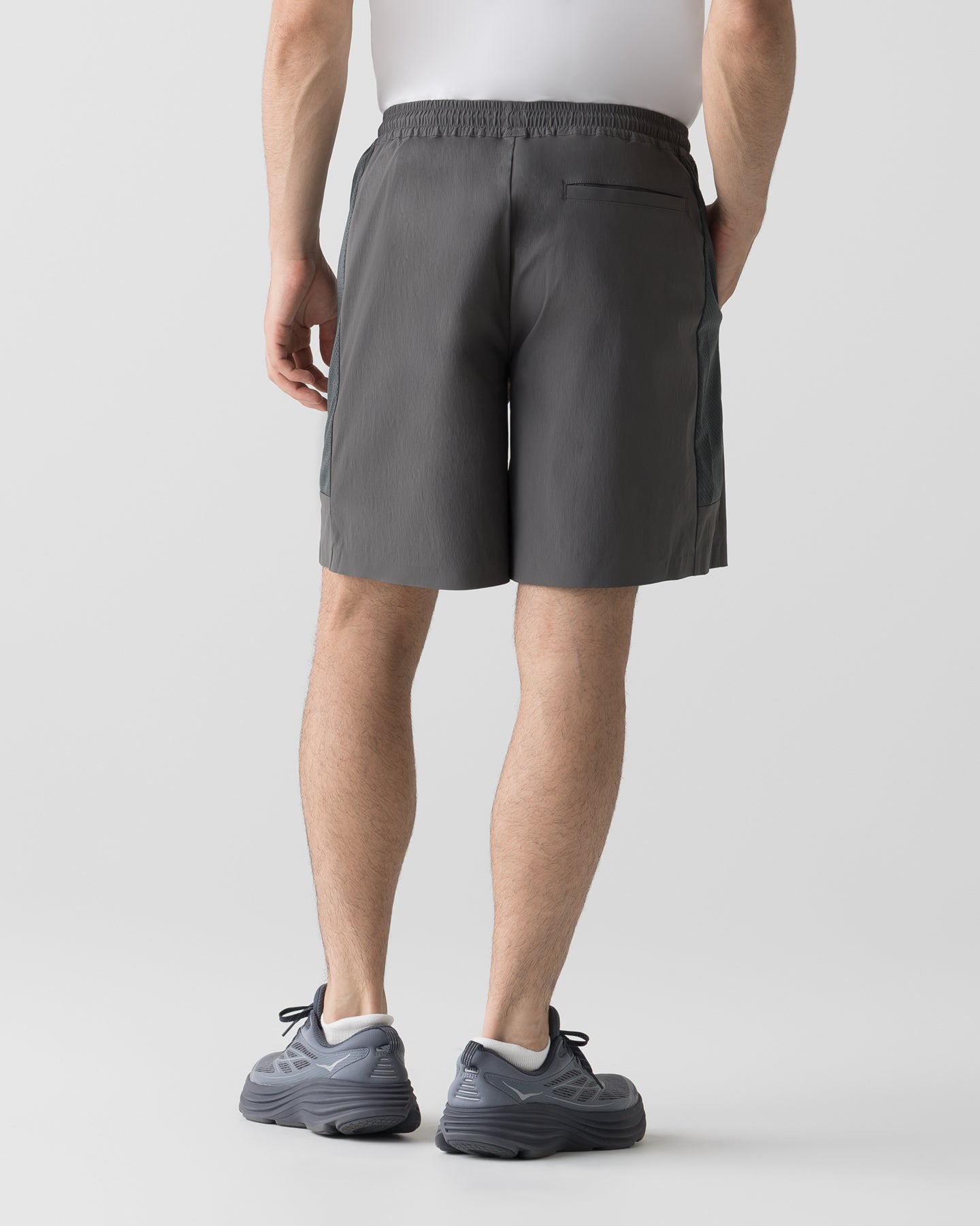 CRONOS × MASATO MESH PANEL SHORTS【D.GRAY】