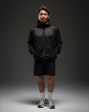 CRONOS × MASATO MESH PANEL SHORTS【BLACK×WHITE】