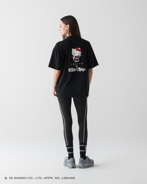 【unisex】CRONOS × HELLO KITTY BIG TEE【BLACK】