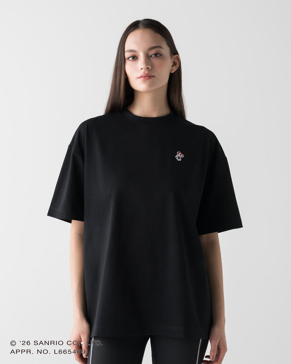 【unisex】CRONOS × HELLO KITTY BIG TEE【BLACK】