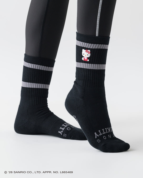 CRONOS × HELLO KITTY SOCKS【BLACK】